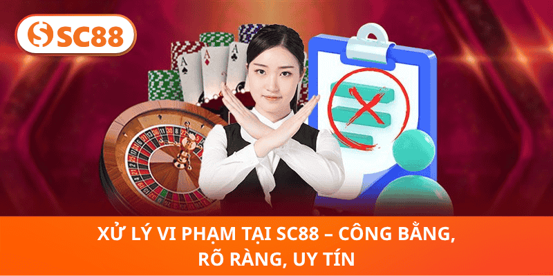 Xử Lý Vi Phạm Tại SC88 – Công Bằng, Rõ Ràng, Uy Tín